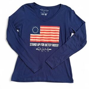 Women's Stand for Betsy Ross Long Sleeve Tee Small
